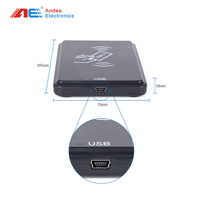 HF Card Issuance Micro Power Access Control Card Reader Sensing Quick Response RFID USB NFC Reader