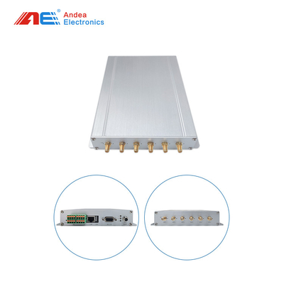 13.56MHz Long Distance Active RFID Reader HF RFID Reader With 6 Antenna Interfaces RFID Network Reader