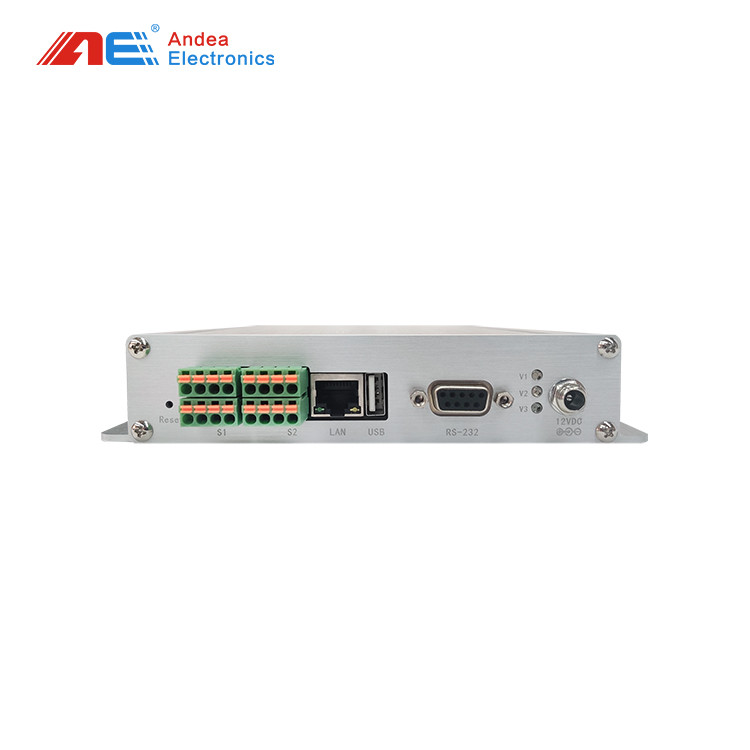 13.56MHz Long Distance Active RFID Reader HF RFID Reader With 6 Antenna Interfaces RFID Network Reader