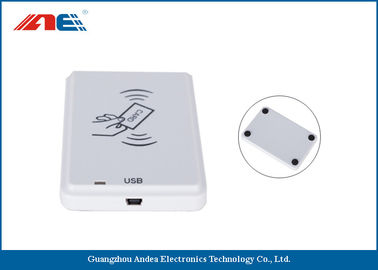 Witte NFC-Kaartlezer Zonder contact, de Antibotsingslezer And Writer van ICODE SLIX NFC