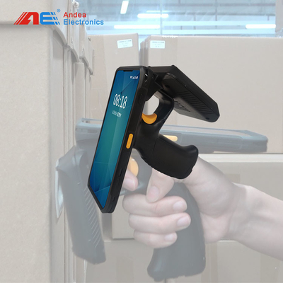 Van de de Markeringslezer RFID van de lange afstand860-960mhz RFID de Handbediende Lezer ISO18000-6C Android RFID Lezer UHF